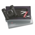 Classic SD Swiss Army Knife w/ 8 x 21 Binocular Combo Set